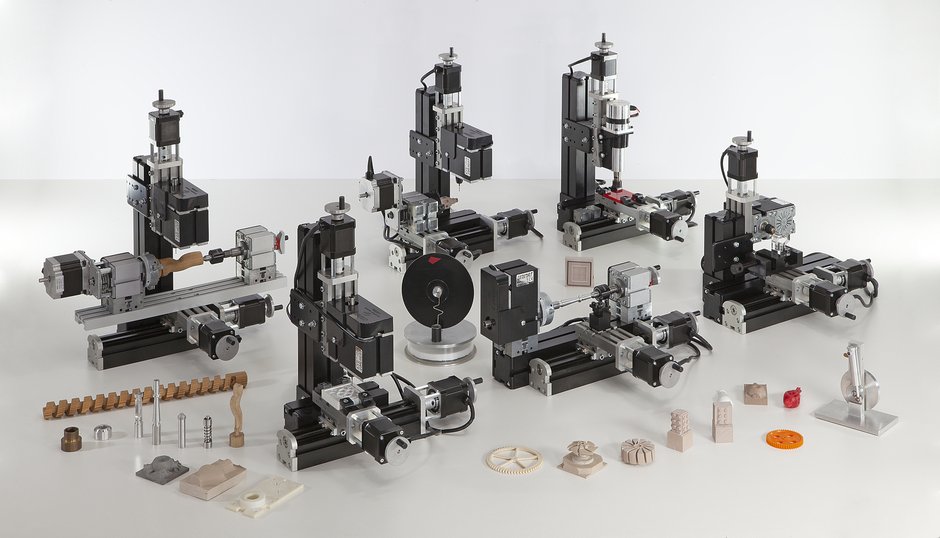 UNIMAT CNC Varianten Übersichtsbild