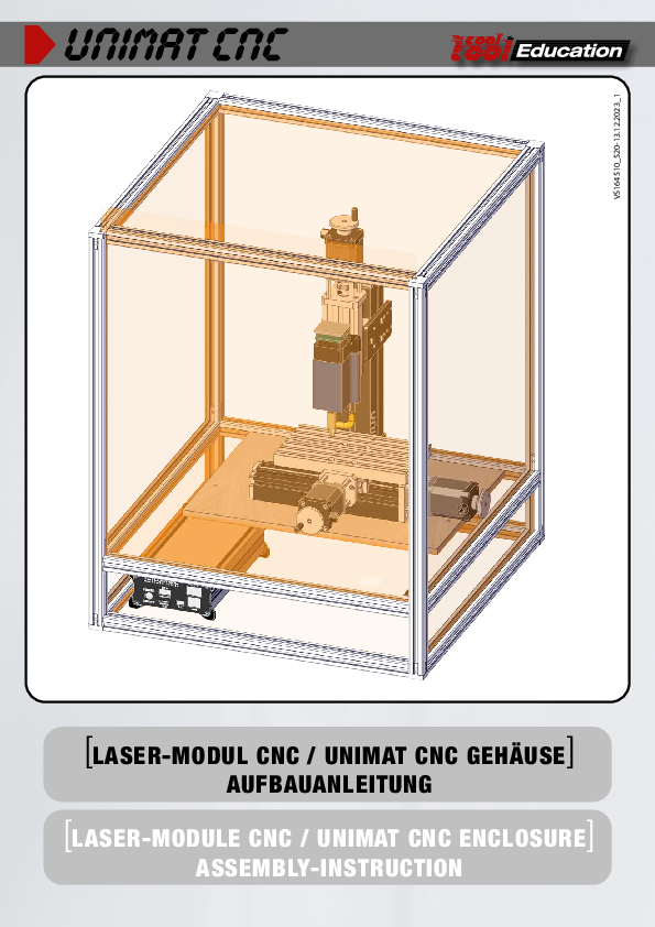UNIMAT CNC Laser Anleitung