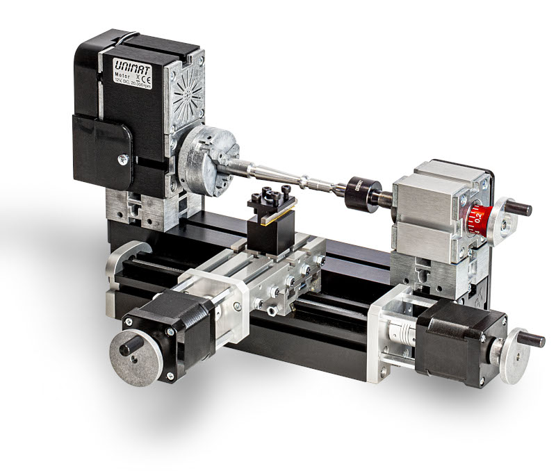 UNIMAT CNC Drehbank Detailansicht